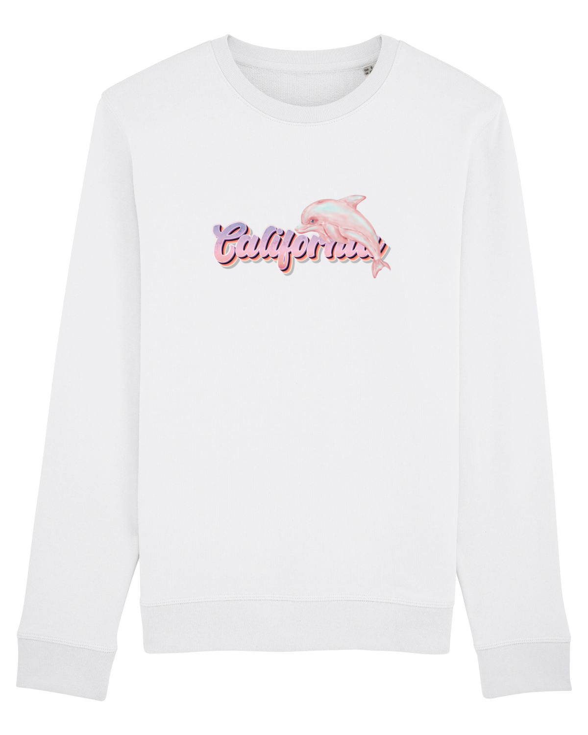 Bluză mânecă lungă Unisex Rise White