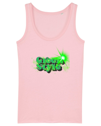 Green style Cotton Pink