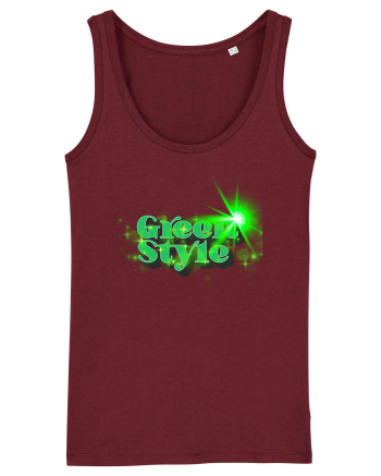 Green style Burgundy