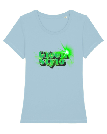 Green style Sky Blue