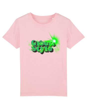 Green style Cotton Pink