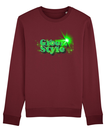 Green style Burgundy