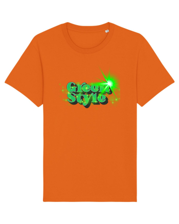 Green style Bright Orange