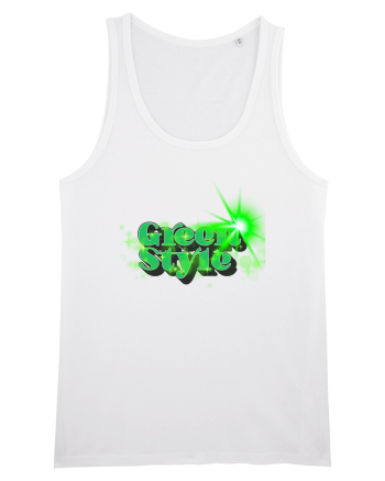 Green style White