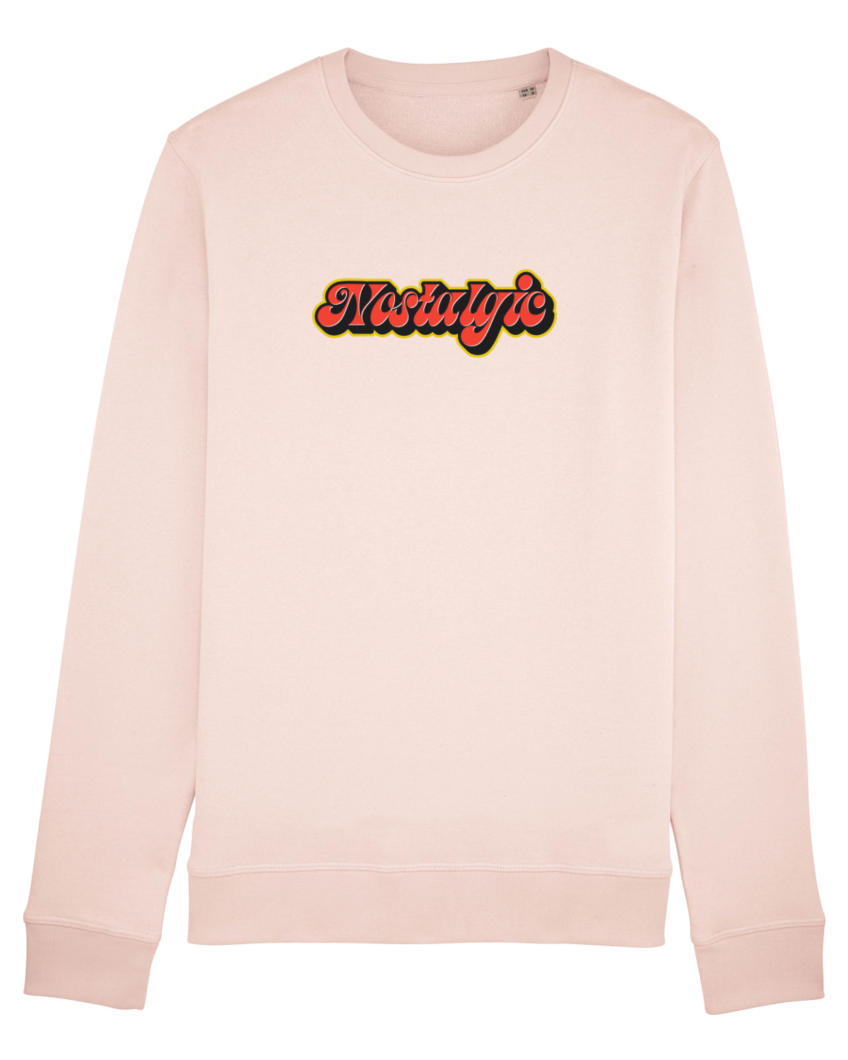 Bluză mânecă lungă Unisex Rise Candy Pink