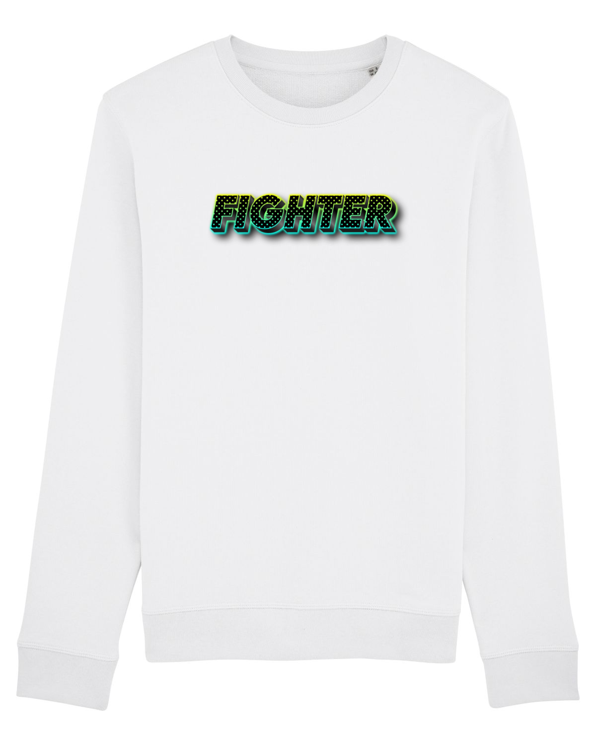 Bluză mânecă lungă Unisex Rise White