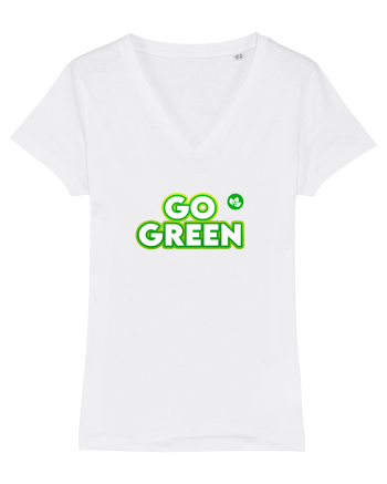 Go green  White