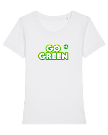 Go green  White