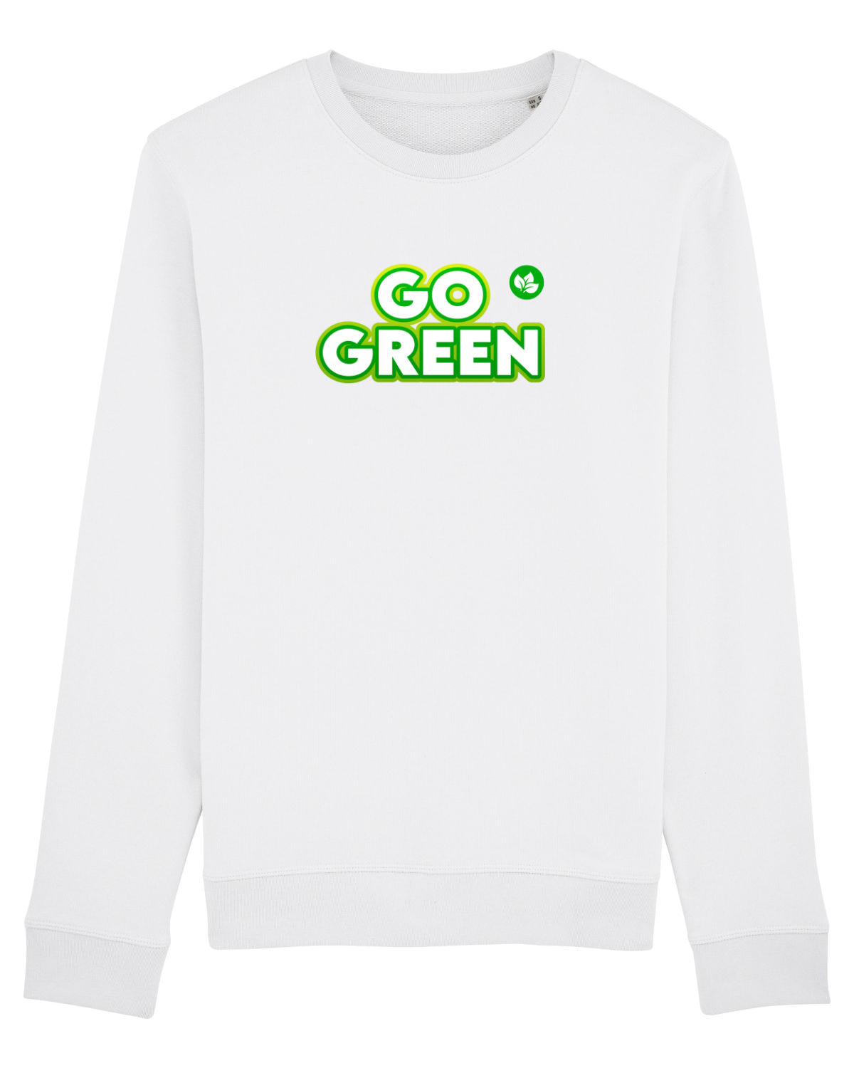 Bluză mânecă lungă Unisex Rise White