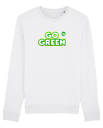 Go green  Bluză mânecă lungă Unisex Rise