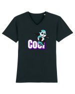 Cool Tricou mânecă scurtă guler V Bărbat Presenter