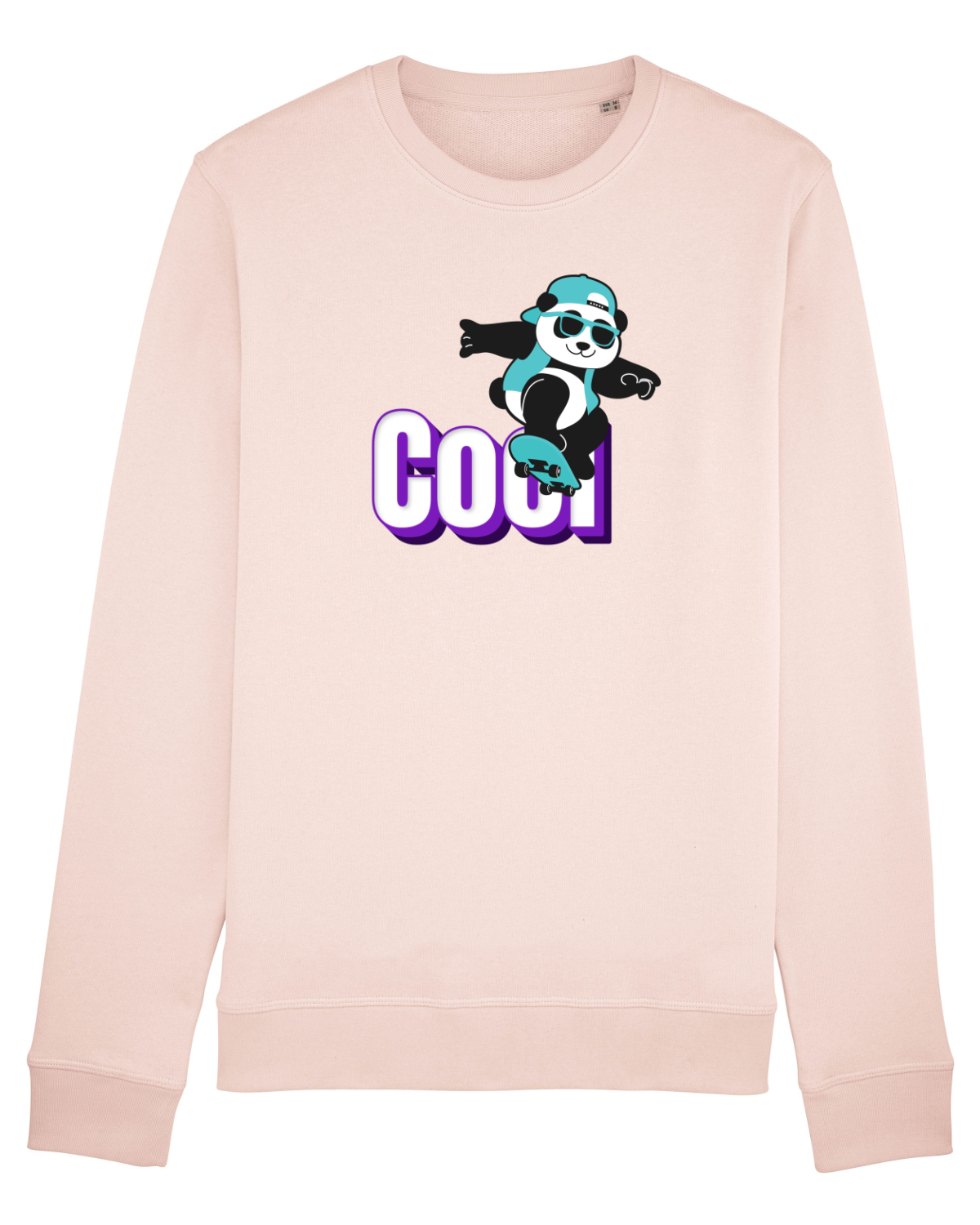 Bluză mânecă lungă Unisex Rise Candy Pink
