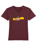 Summer  Tricou mânecă scurtă guler V Bărbat Presenter
