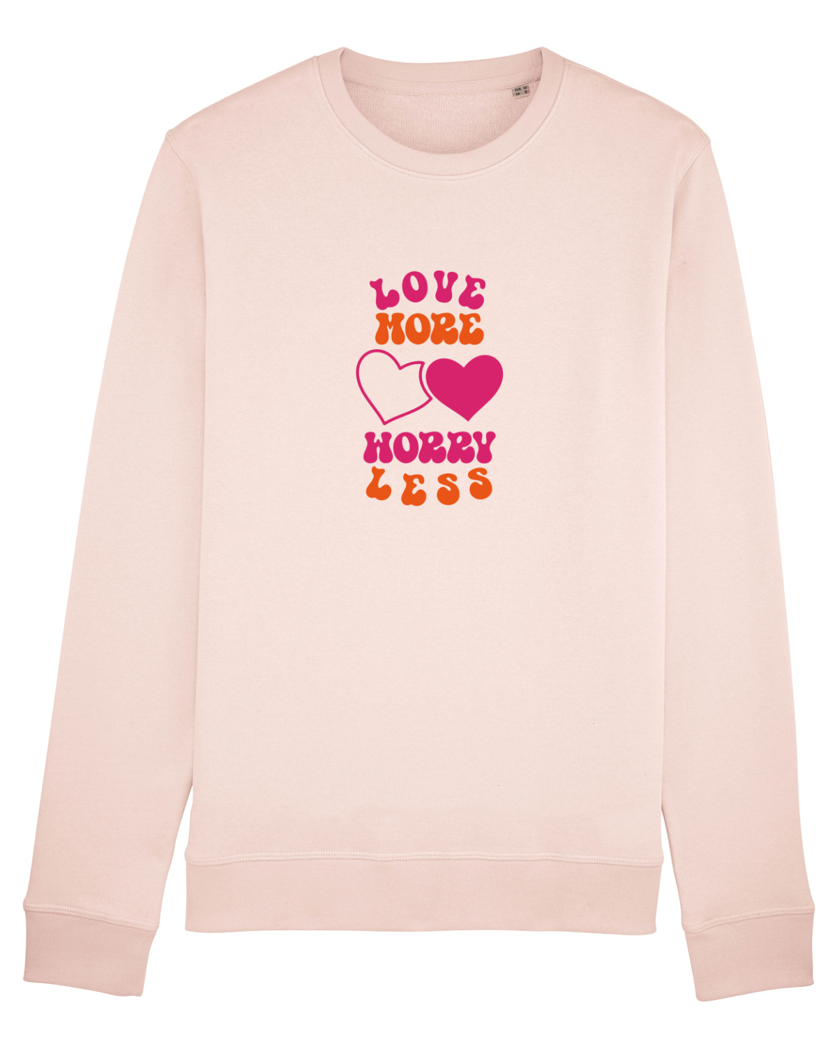 Bluză mânecă lungă Unisex Rise Candy Pink