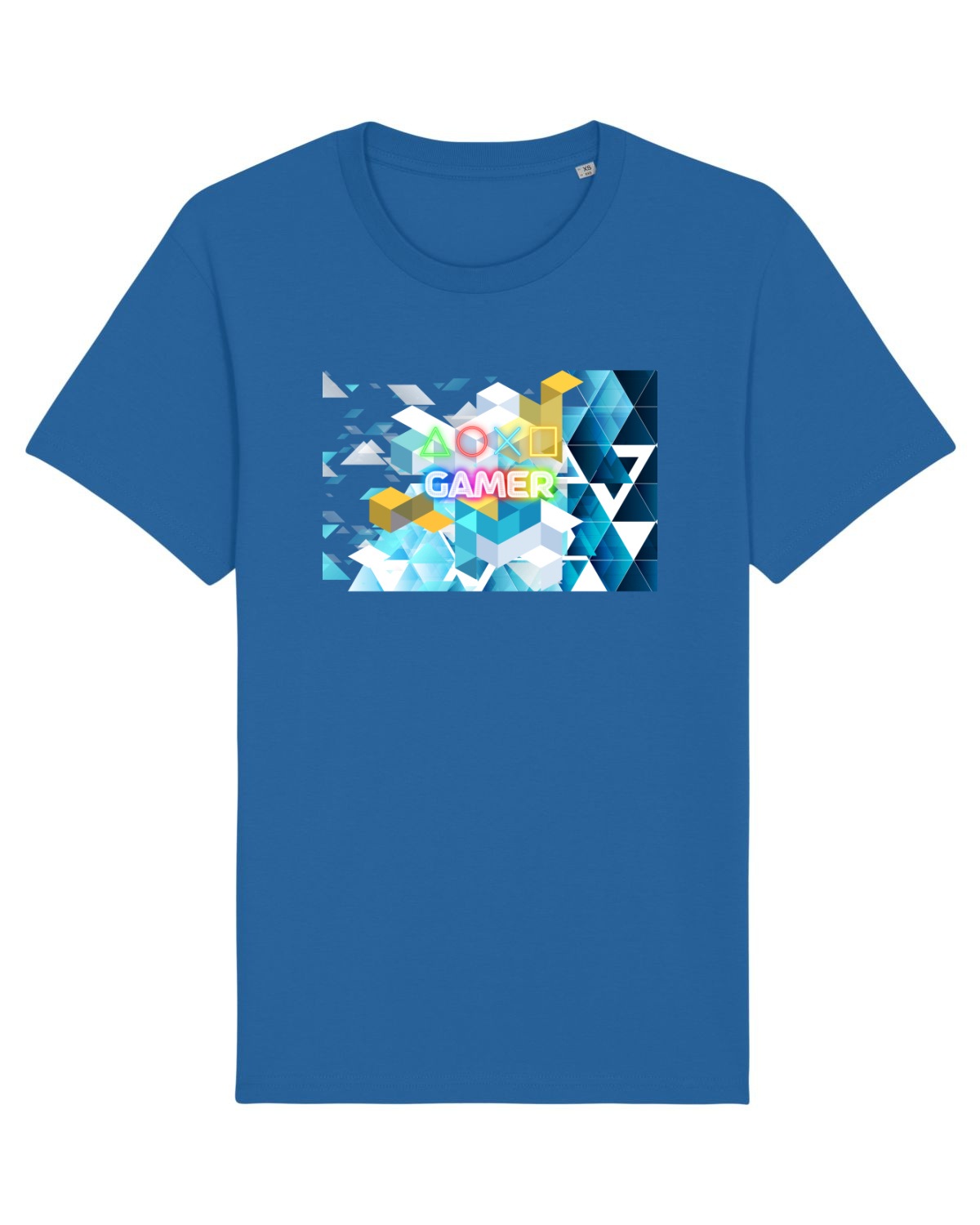 Tricou mânecă scurtă Unisex Rocker Royal Blue