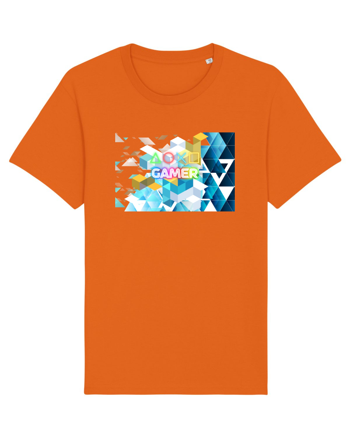 Tricou mânecă scurtă Unisex Rocker Bright Orange