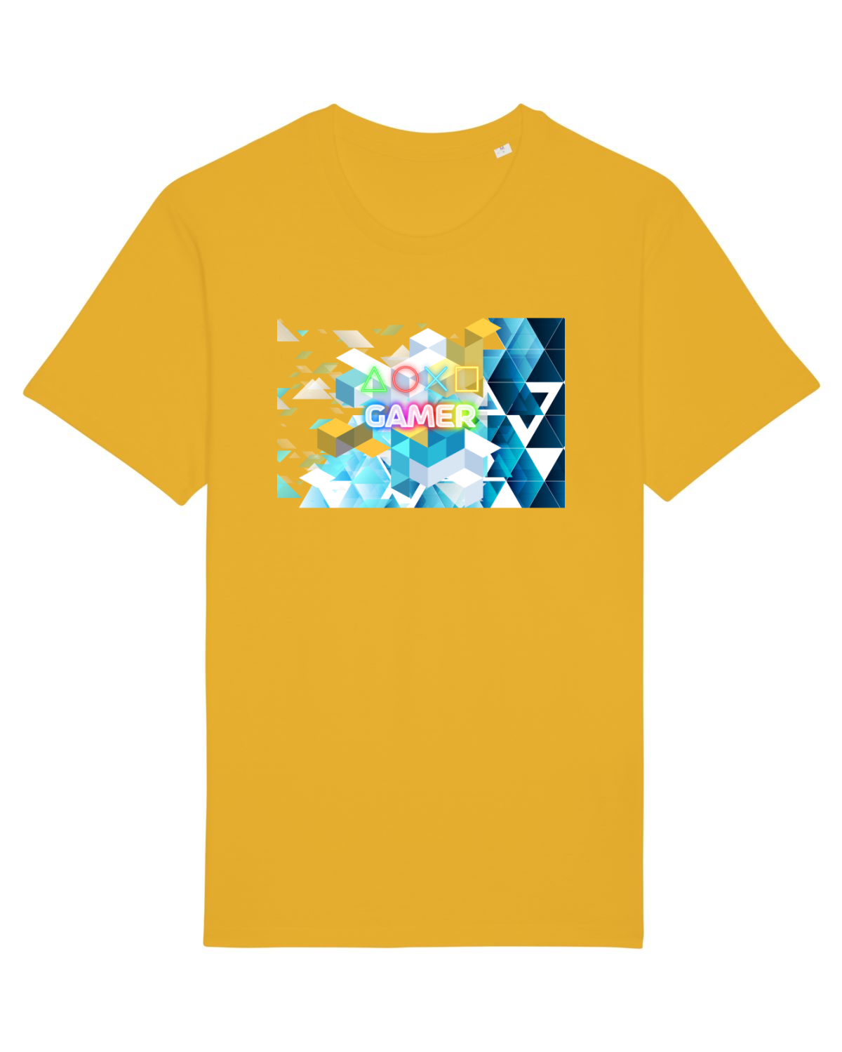 Tricou mânecă scurtă Unisex Rocker Spectra Yellow