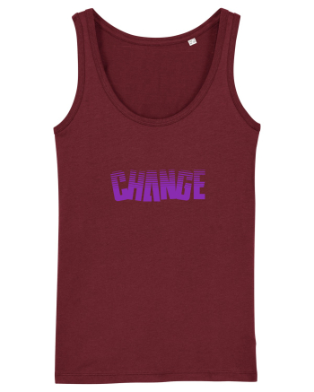 Change  Burgundy