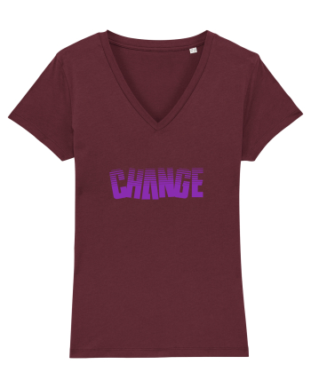 Change  Burgundy