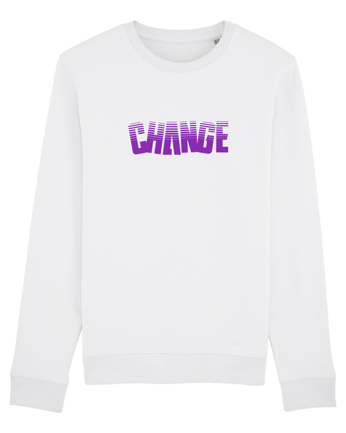 Bluză mânecă lungă Unisex Rise White