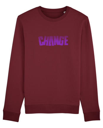 Change  Burgundy