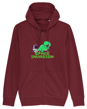 Space invasion  Burgundy