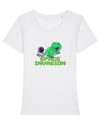 Space invasion  White