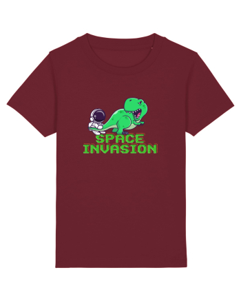 Space invasion  Burgundy