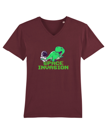 Space invasion  Burgundy