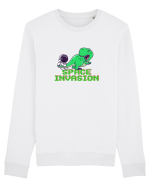 Space invasion  Bluză mânecă lungă Unisex Rise