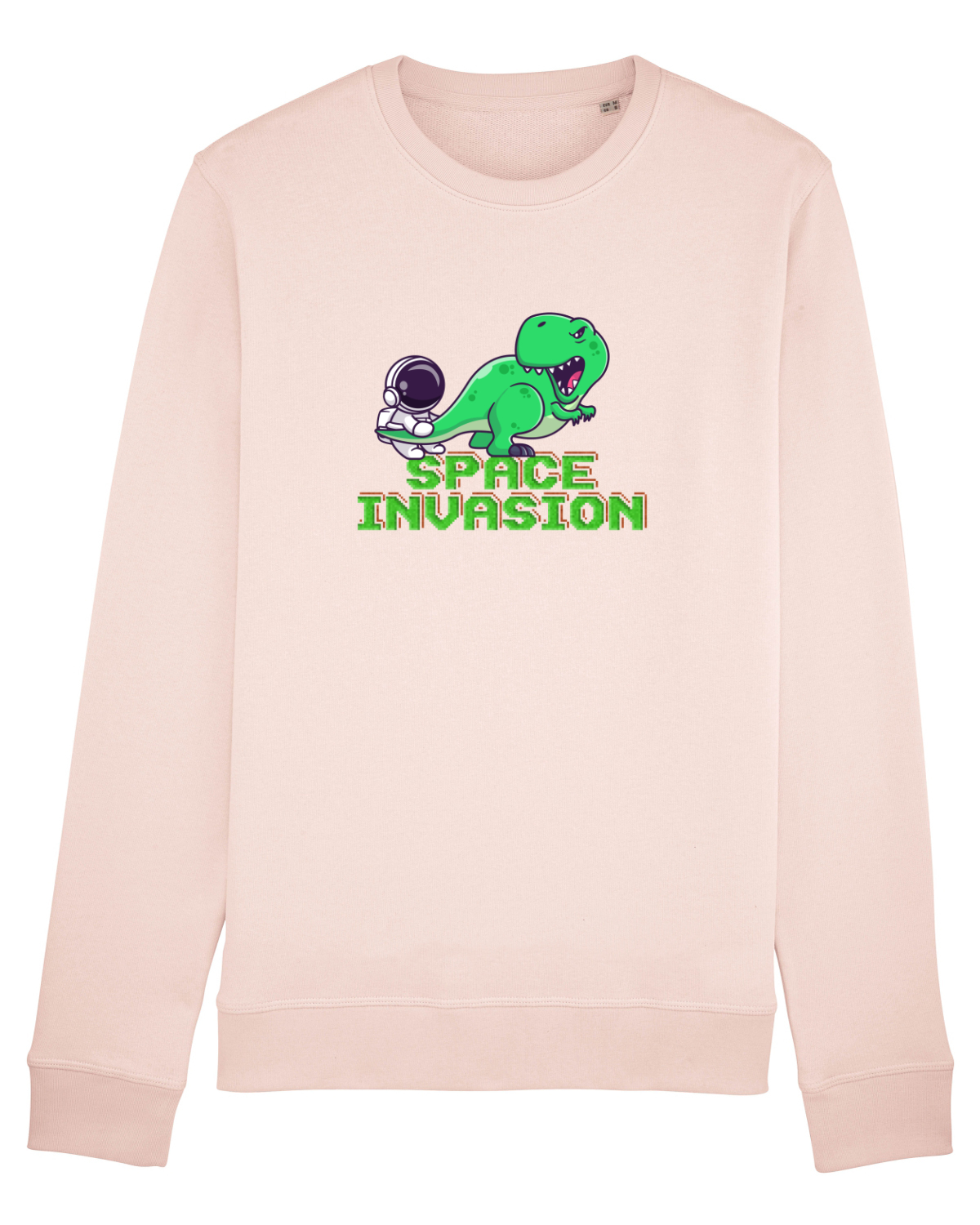 Bluză mânecă lungă Unisex Rise Candy Pink