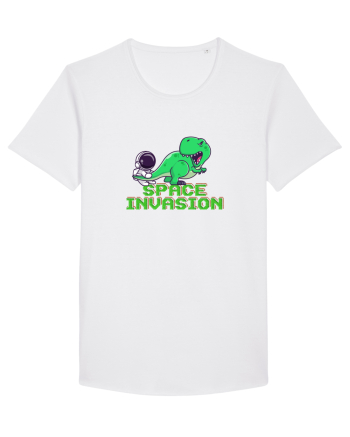 Space invasion  White