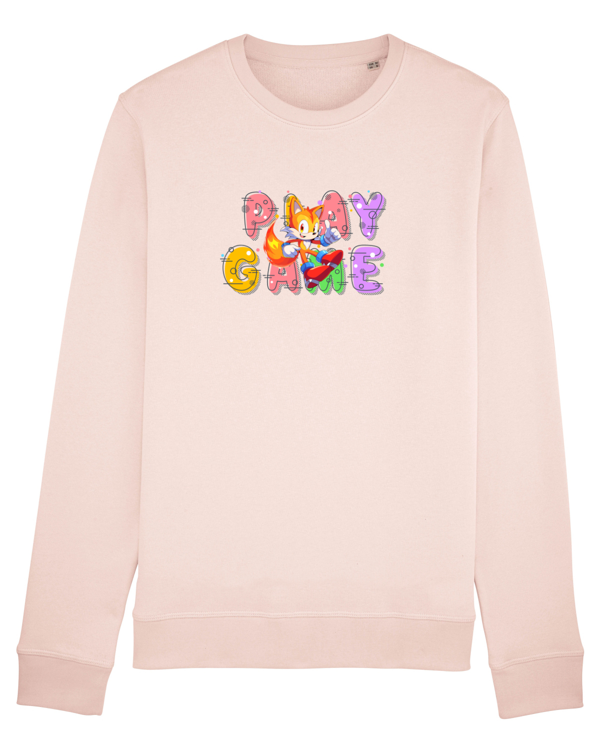 Bluză mânecă lungă Unisex Rise Candy Pink