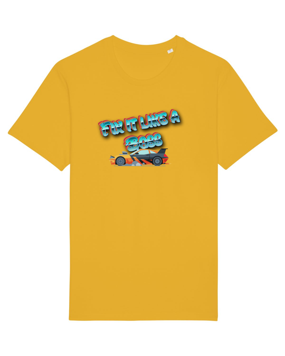 Tricou mânecă scurtă Unisex Rocker Spectra Yellow