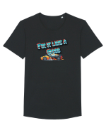 Fix IT like a boss Tricou mânecă scurtă guler larg Bărbat Skater