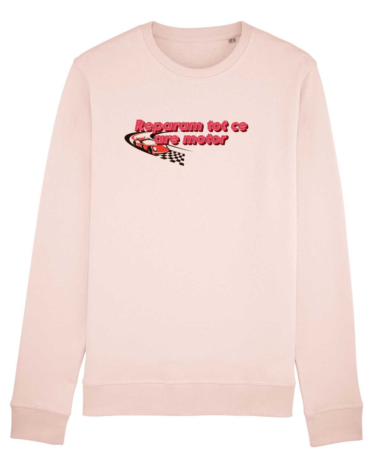 Bluză mânecă lungă Unisex Rise Candy Pink