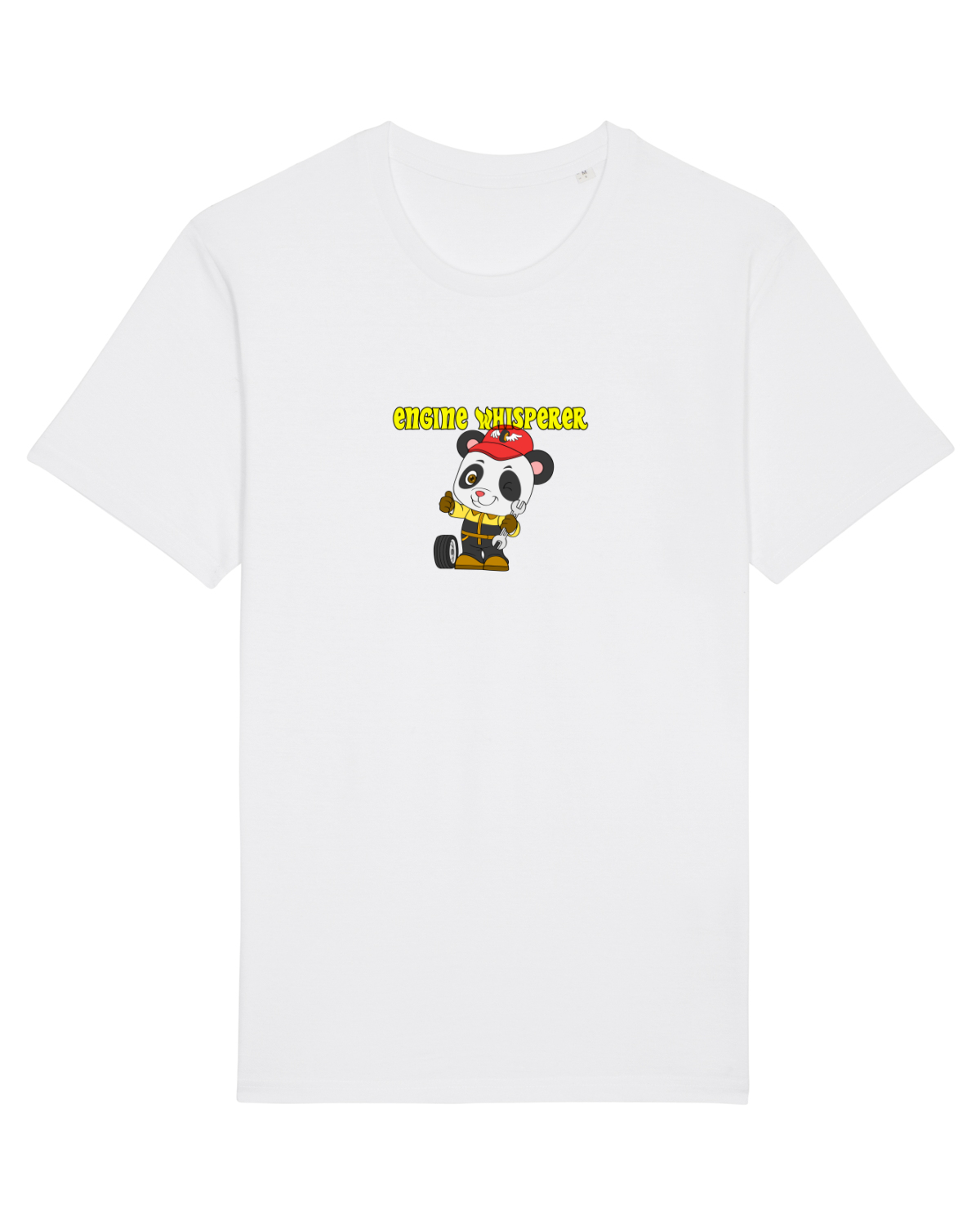 Tricou mânecă scurtă Unisex Rocker White