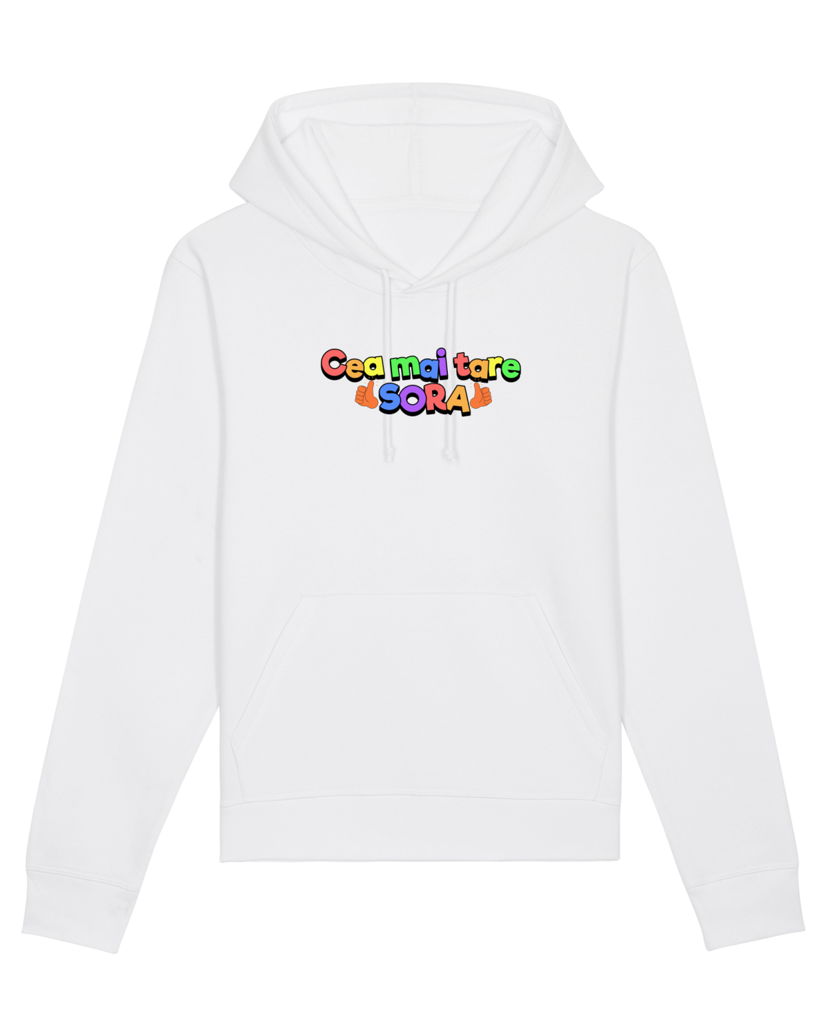 Hanorac Unisex Drummer White