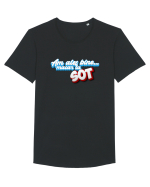 Am ales bine ...macar la sot Tricou mânecă scurtă guler larg Bărbat Skater