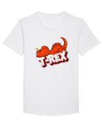 T-rex Tricou mânecă scurtă guler larg Bărbat Skater