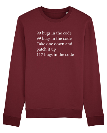 99 bugs in the code Burgundy
