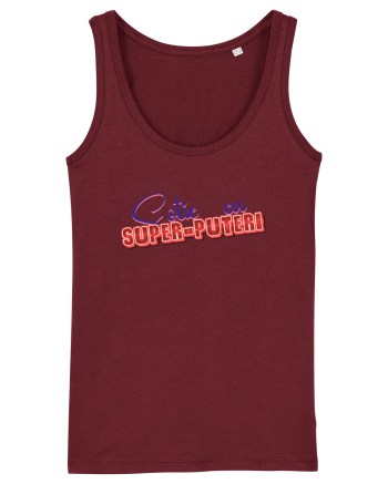 Soție cu super-puteri Burgundy