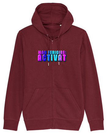 Mod fericire:activat Burgundy