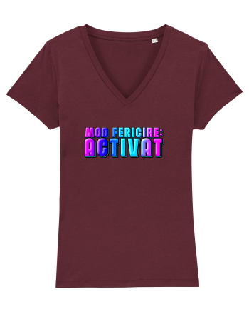 Mod fericire:activat Burgundy