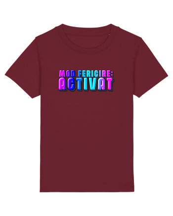 Mod fericire:activat Burgundy