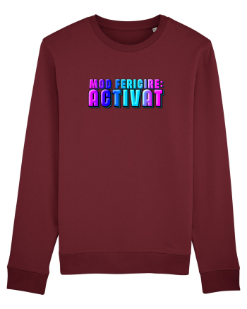 Mod fericire:activat Burgundy