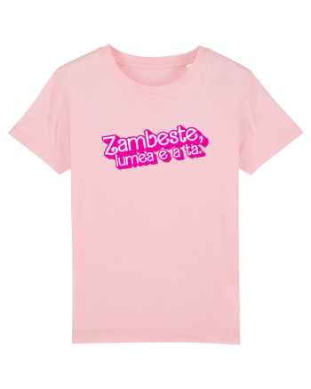 Zâmbește, lumea e a ta Cotton Pink