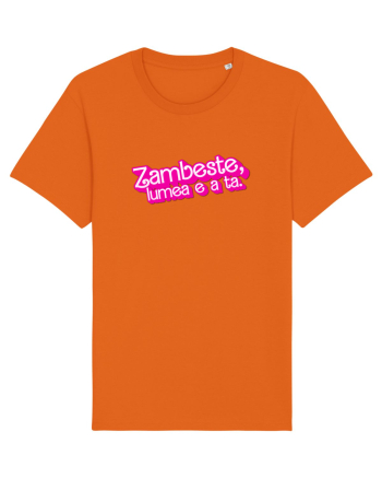 Zâmbește, lumea e a ta Bright Orange