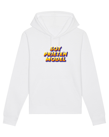 Soț prieten model  White