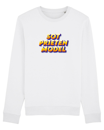Soț prieten model  White